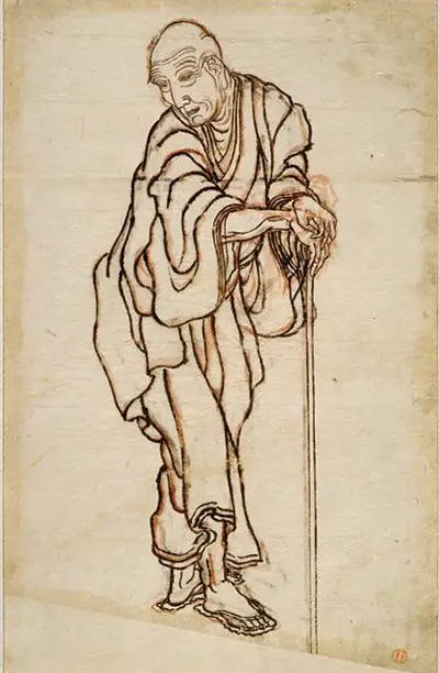 Self Portrait in the Age of an Old Man Hokusai